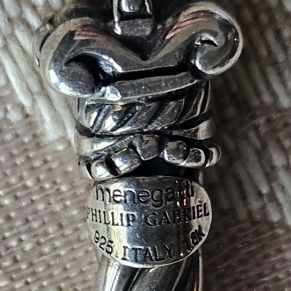 Vintage Menegatti | Cable Necklace - Picture 6 of 9